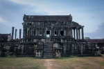 Empty Angkor Wat building