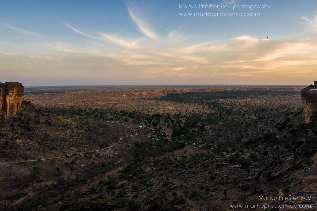 Magnificent view over Banani village plains